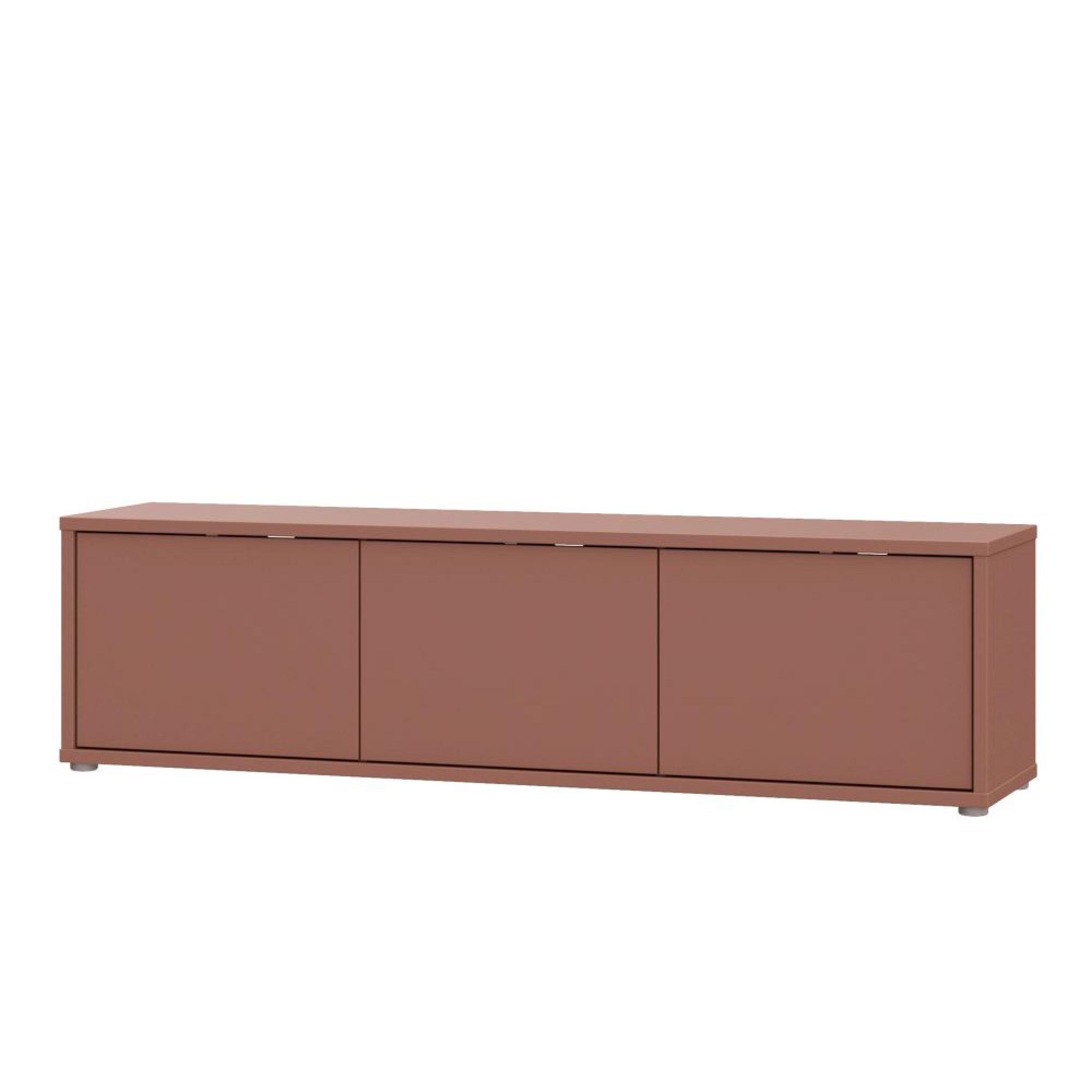 Alice Springs TV Cabinet - 3 Door - 154.2cm - Terracotta