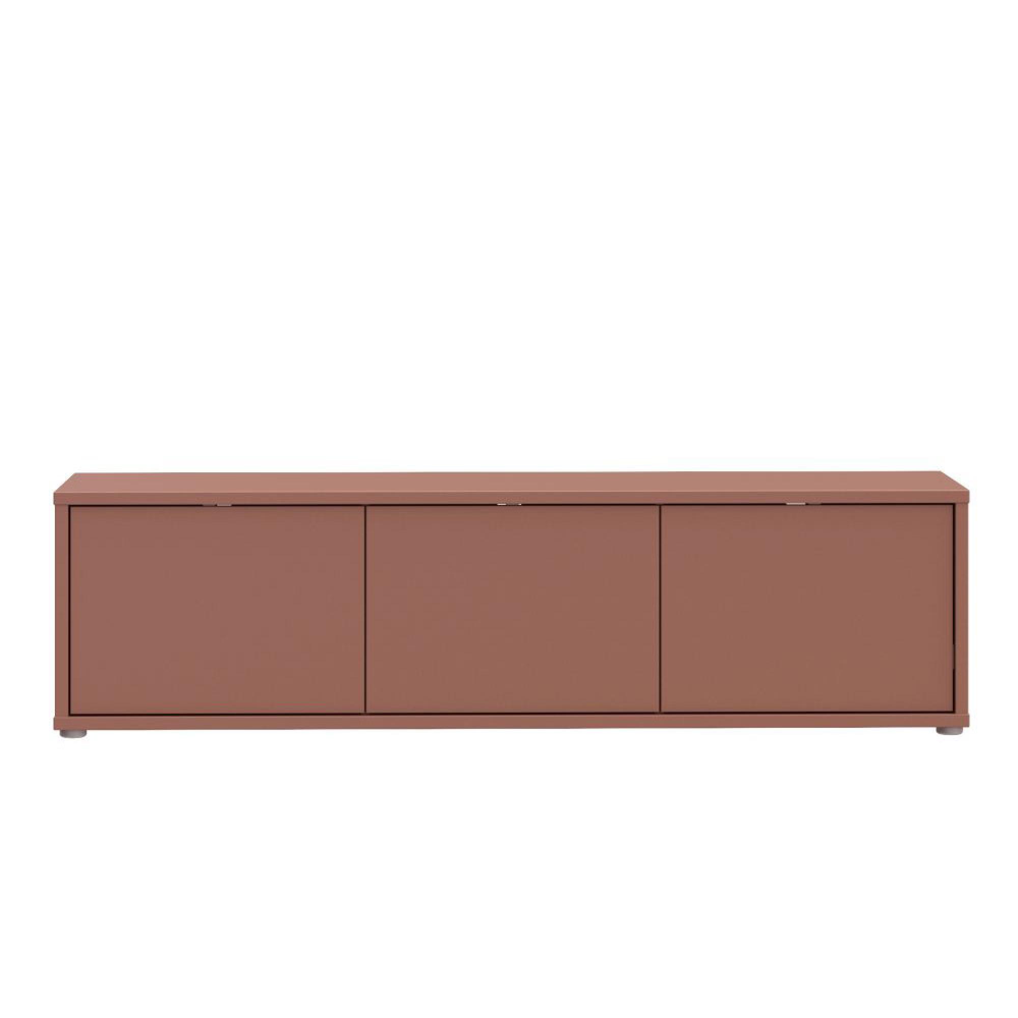 Alice Springs TV Cabinet - 3 Door - 154.2cm - Terracotta