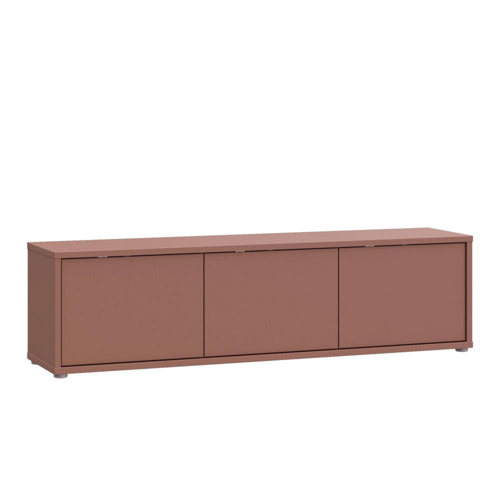 Alice Springs TV Cabinet - 3 Door - 154.2cm - Terracotta