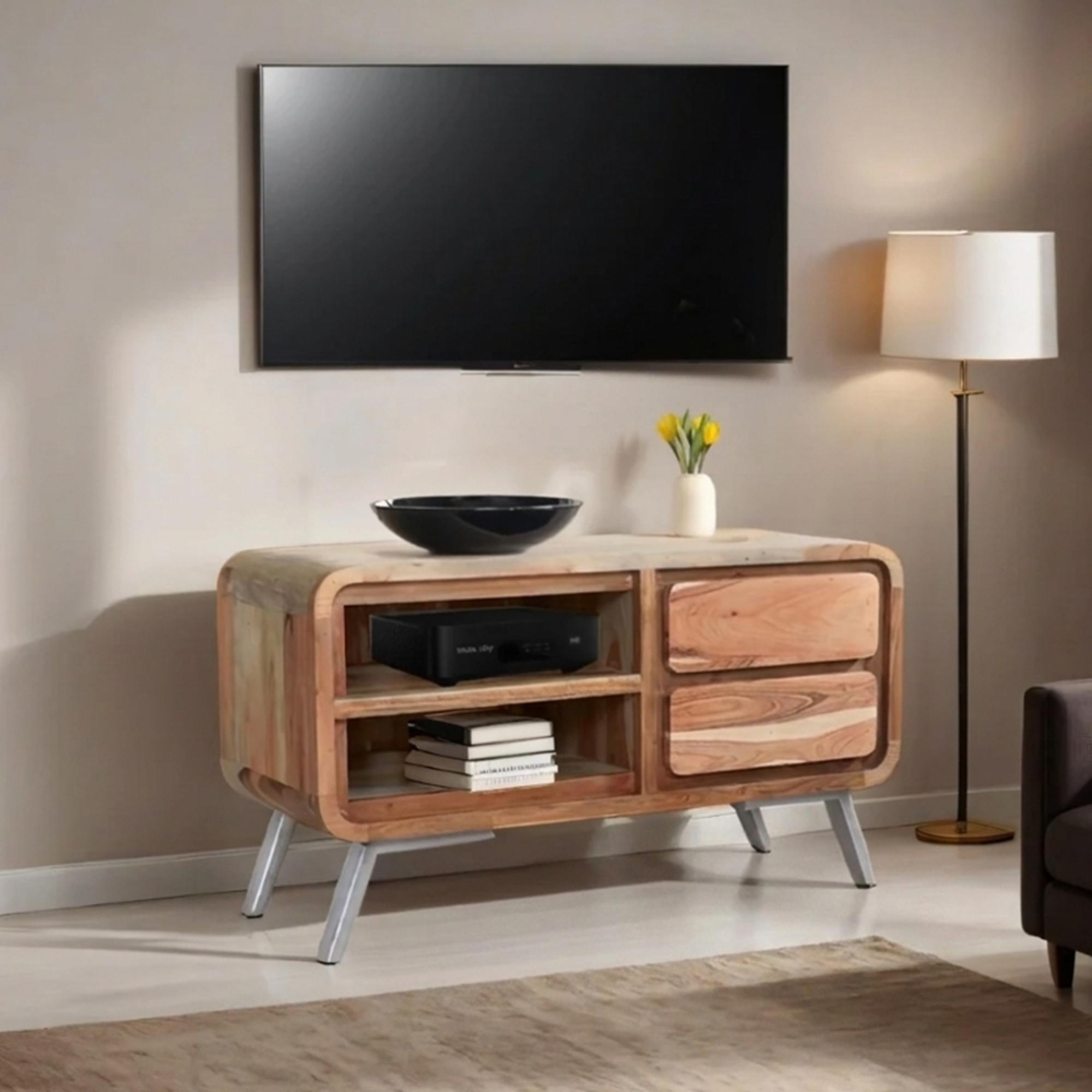 Aspen TV Unit - 110cm - Industrial - Reclaimed Wood