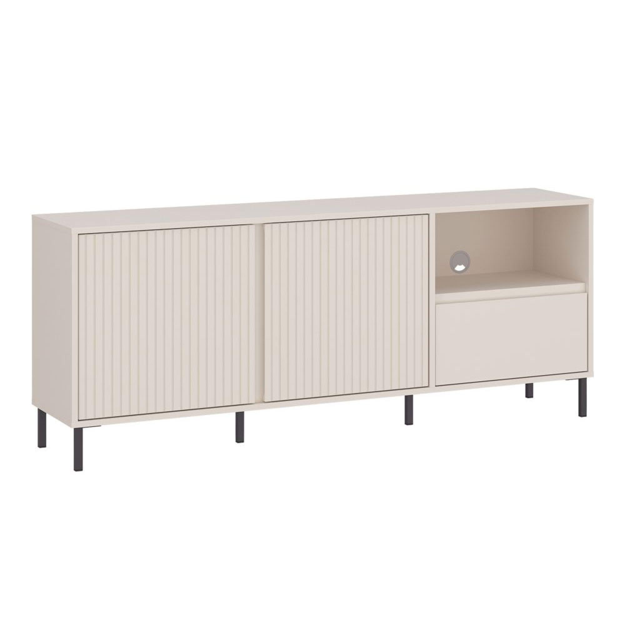 Avenale TV Cabinet - 2 Door - 1 Drawer - 157.8cm - Cashmere