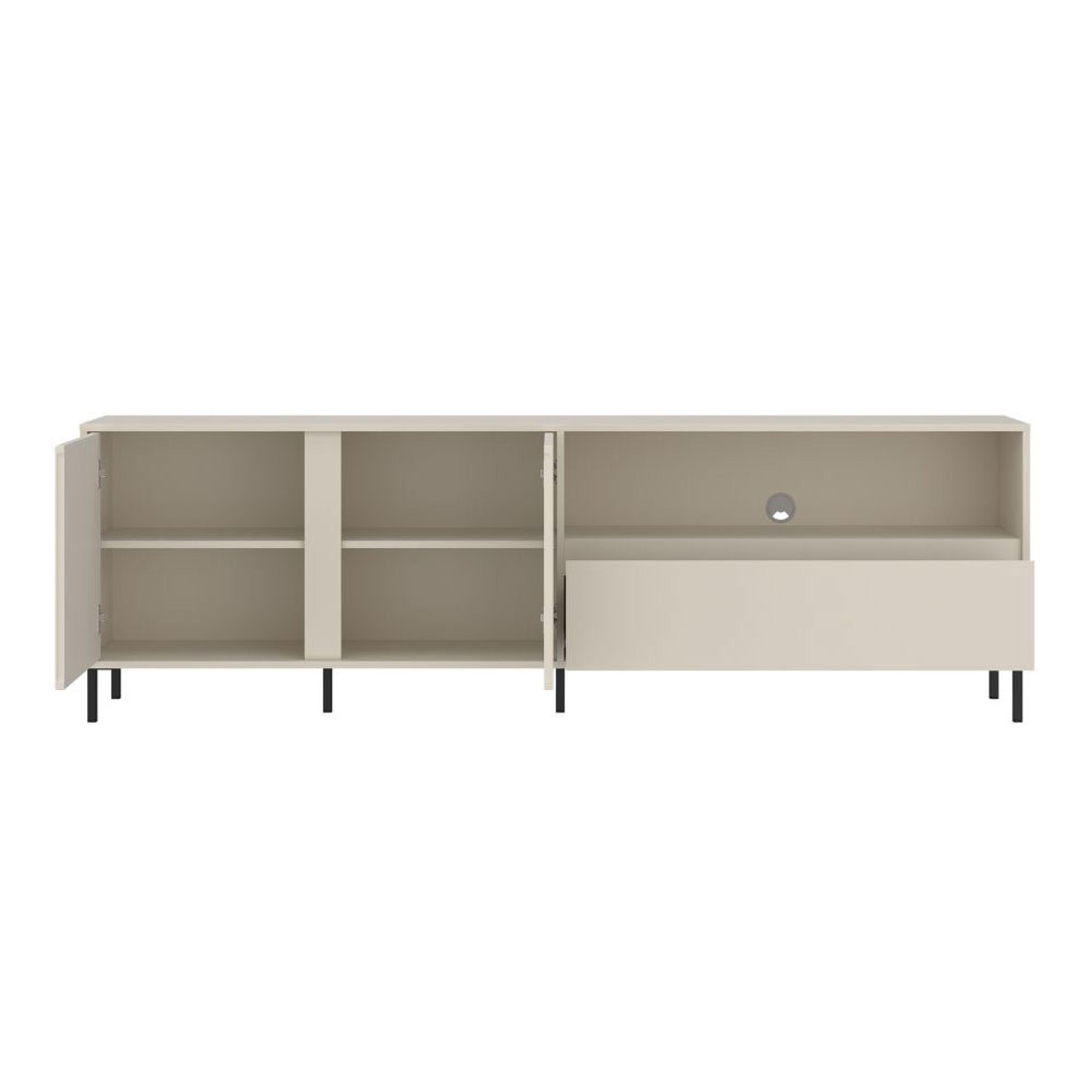 Avenale TV Cabinet - 2 Door - 1 Drawer - 207.8cm - Wide - Cashmere