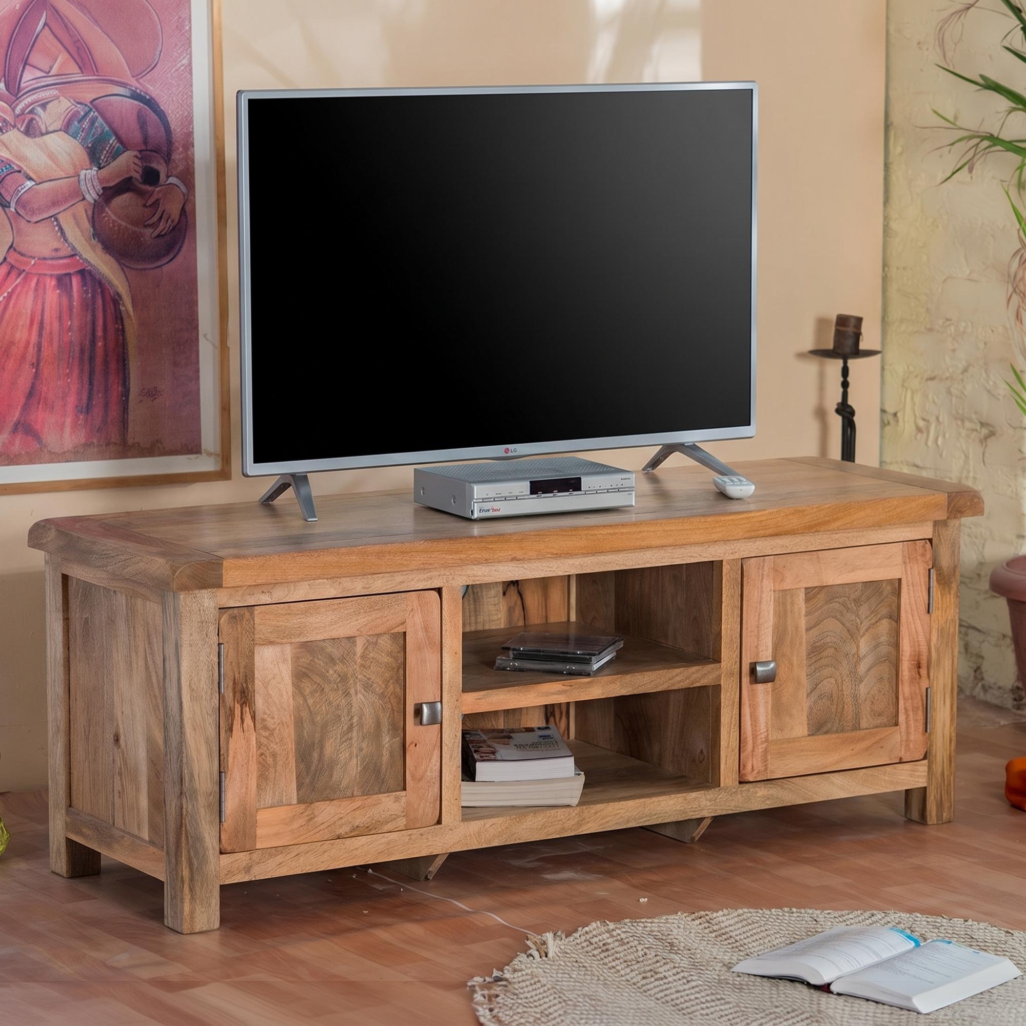 Odisha TV Unit - 134cm - Solid Mango Wood