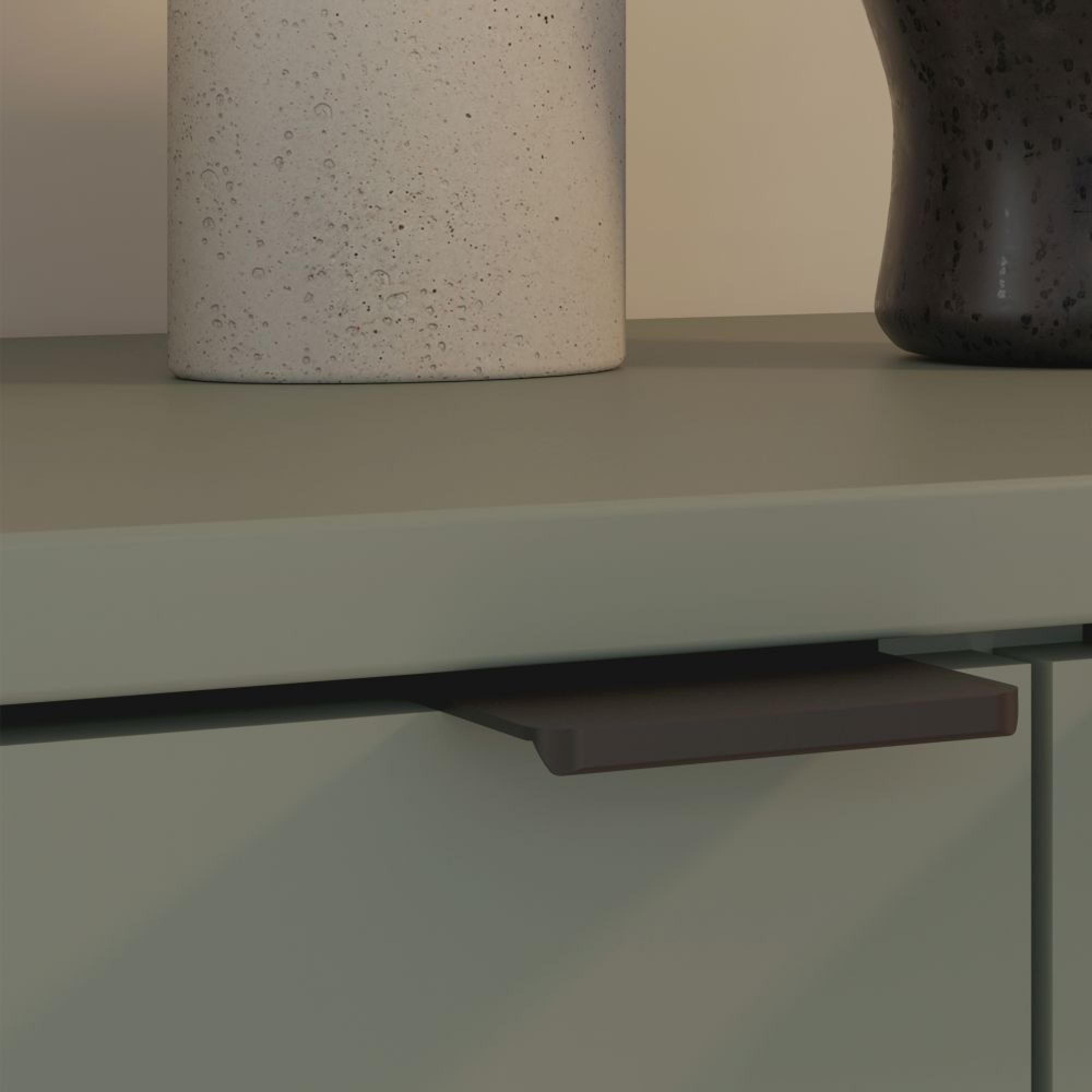 Ganymede TV Unit - 2 Door - 2 Drawer - Wide - 179.5cm - Sage Green