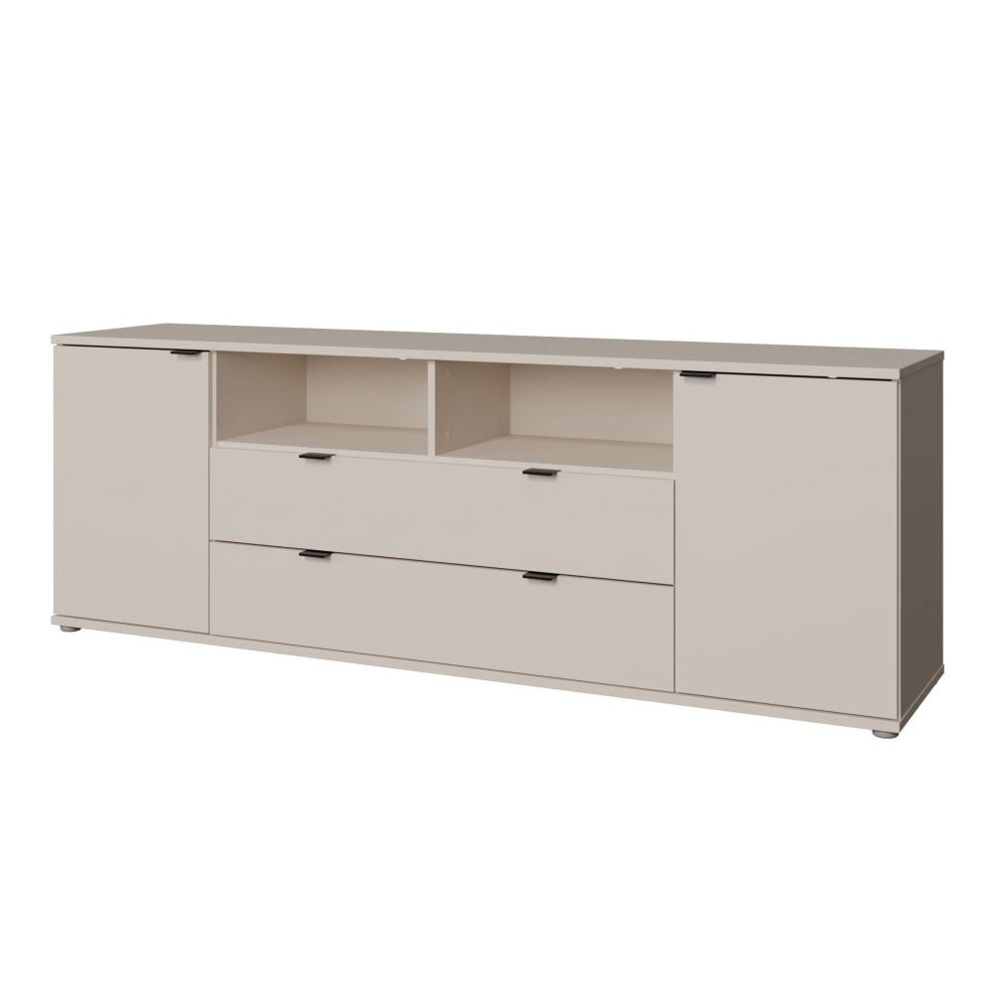 Ganymede TV Unit - 2 Door - 2 Drawer - Wide - 179.5cm - Sand