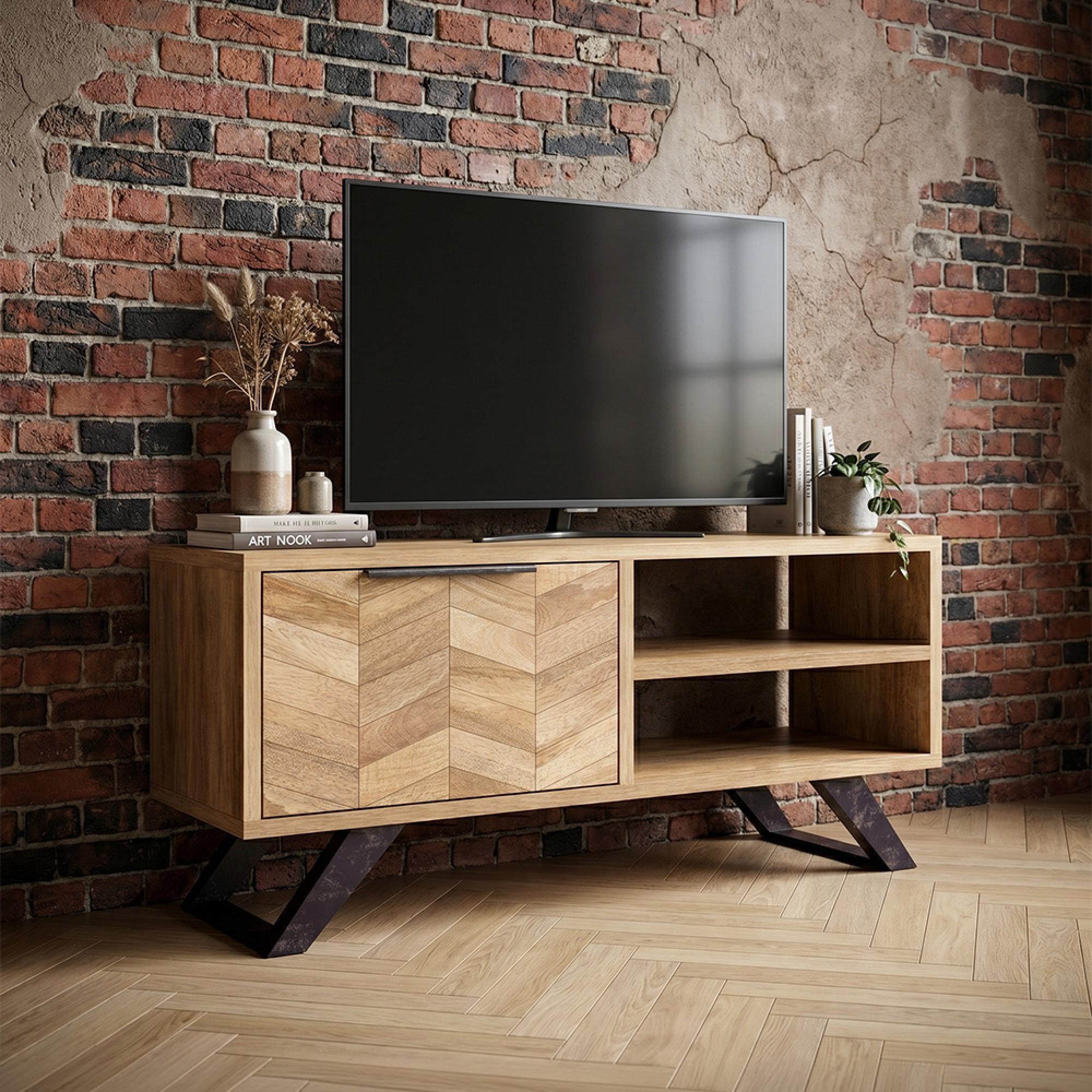 Agra TV Unit - 95cm - Parquet
