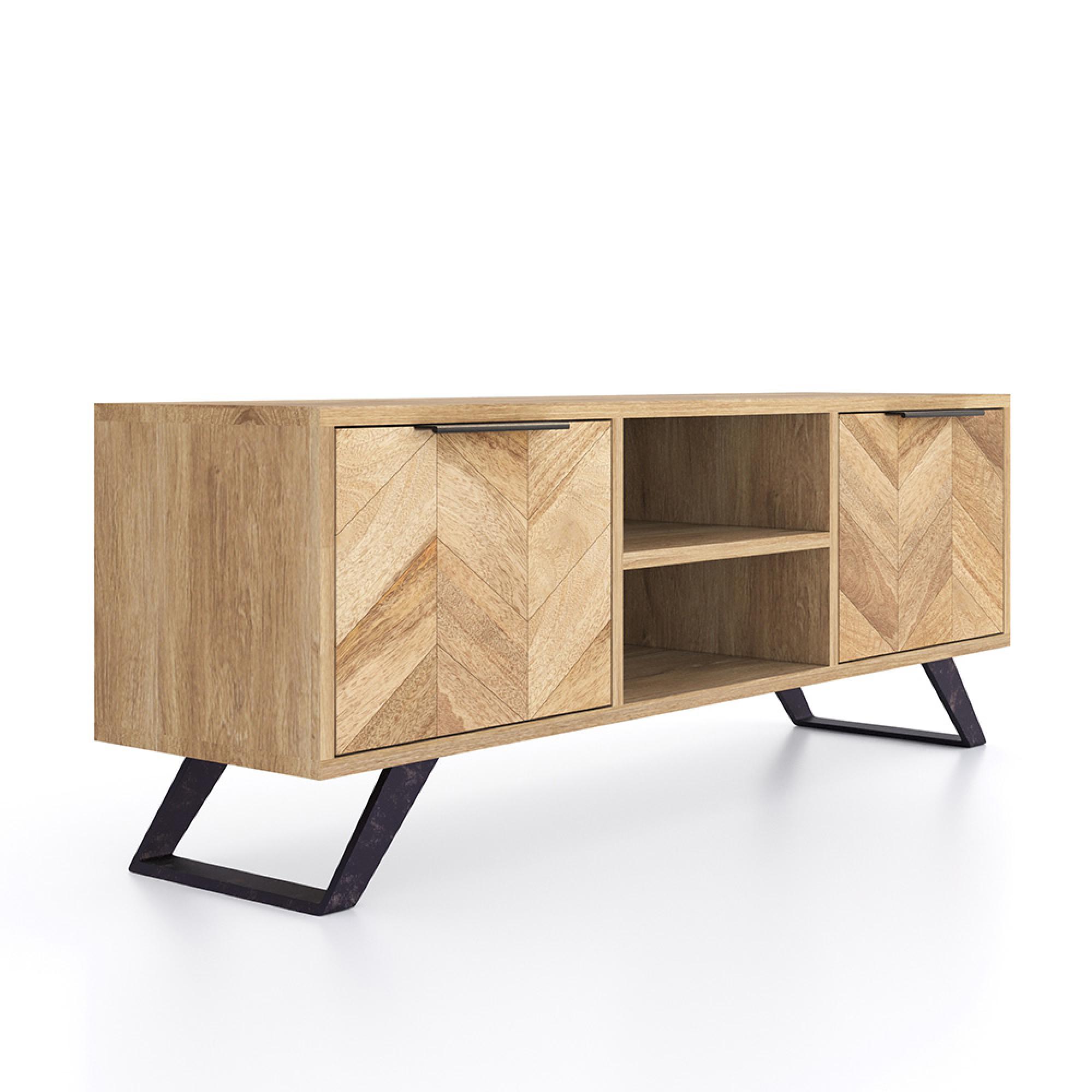 Agra TV Unit - 135cm - Parquet