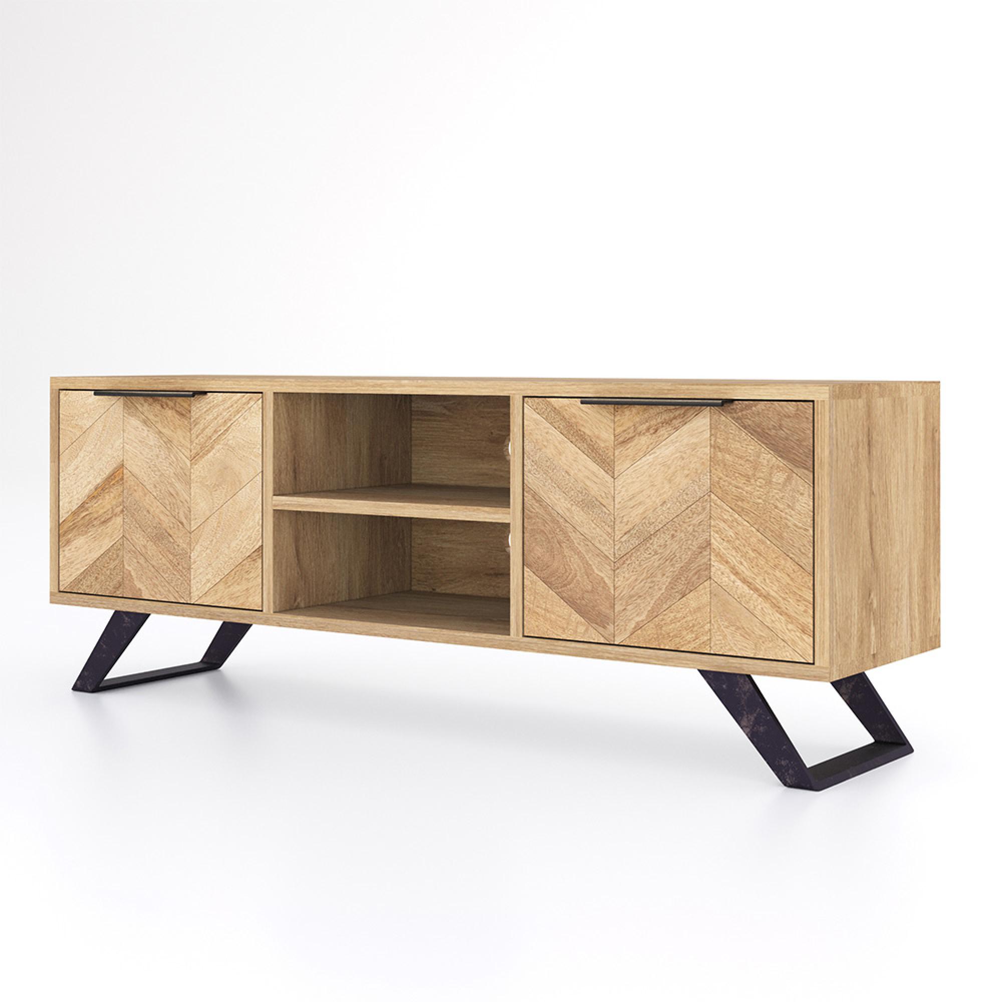 Agra TV Unit - 135cm - Parquet