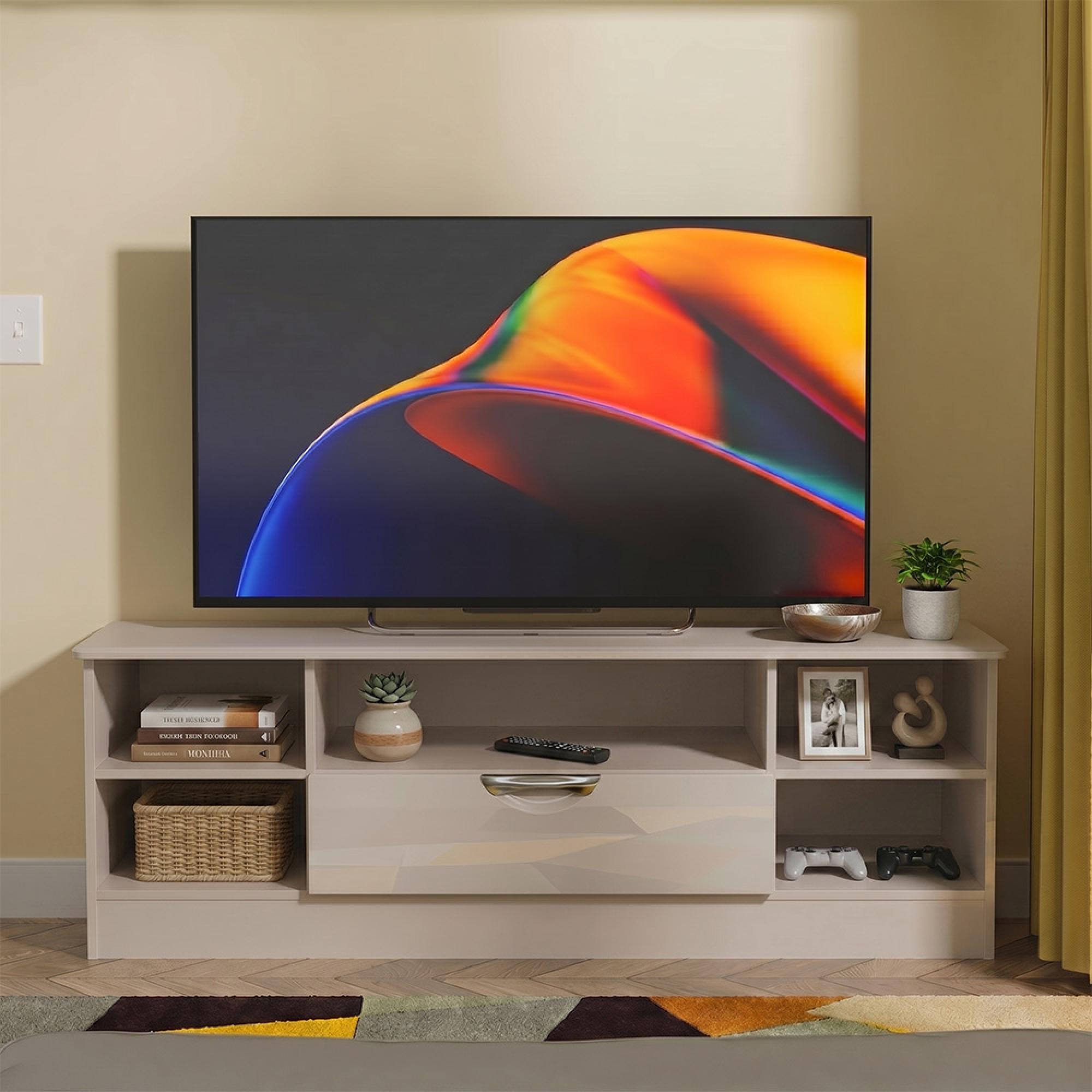 Camden TV Unit - 145cm - Wide - Cashmere