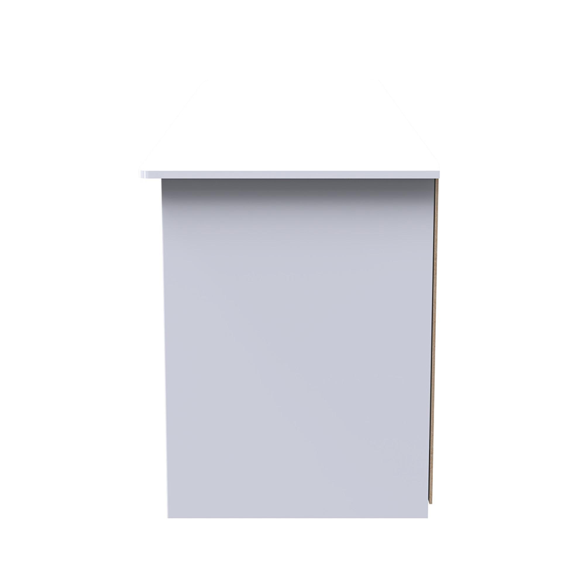 Camden TV Unit - 145cm - Wide - White Gloss