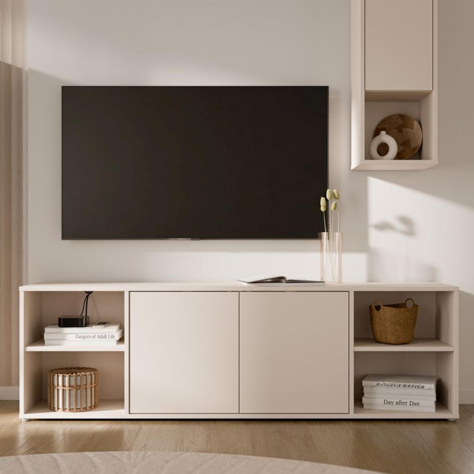 Alice Springs TV Cabinet - 2 Door - 218.9cm - Sand