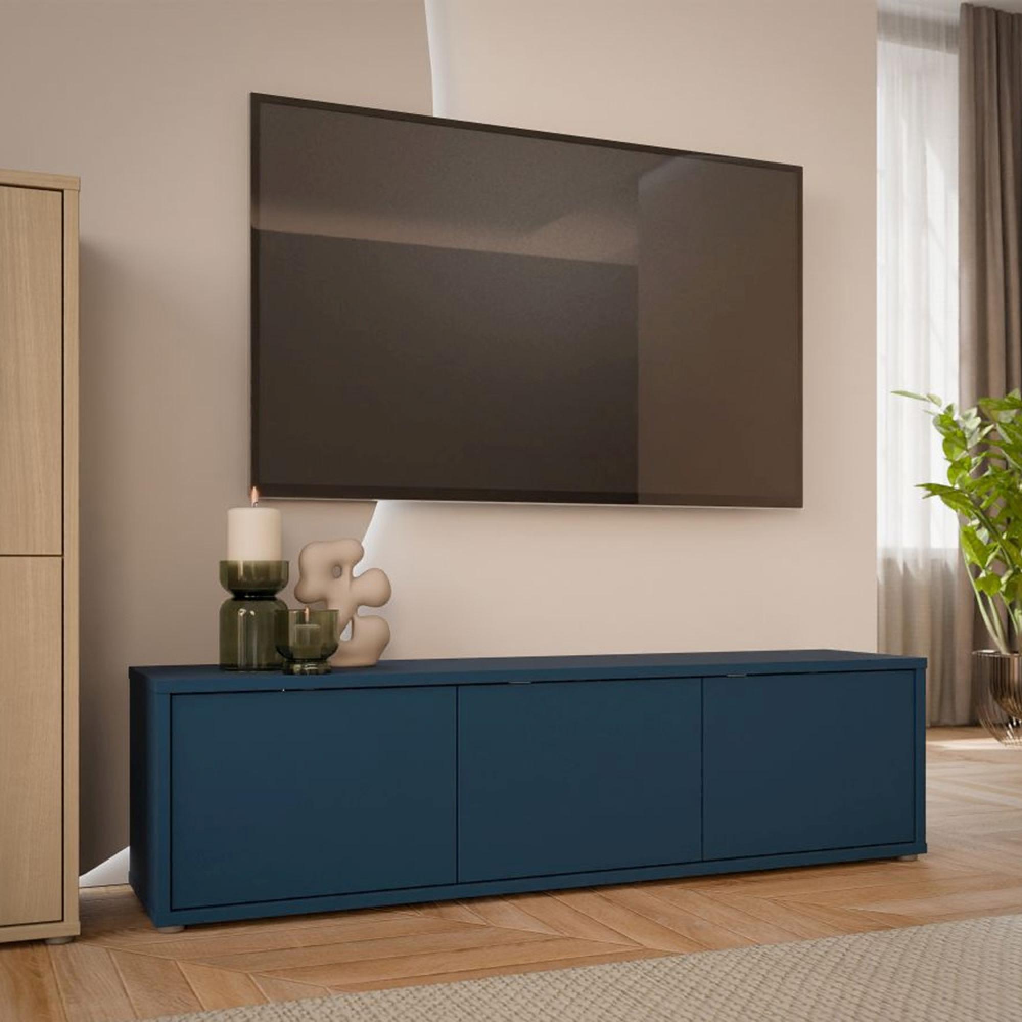 Alice Springs TV Cabinet - 3 Door - 154.2cm - Night Blue