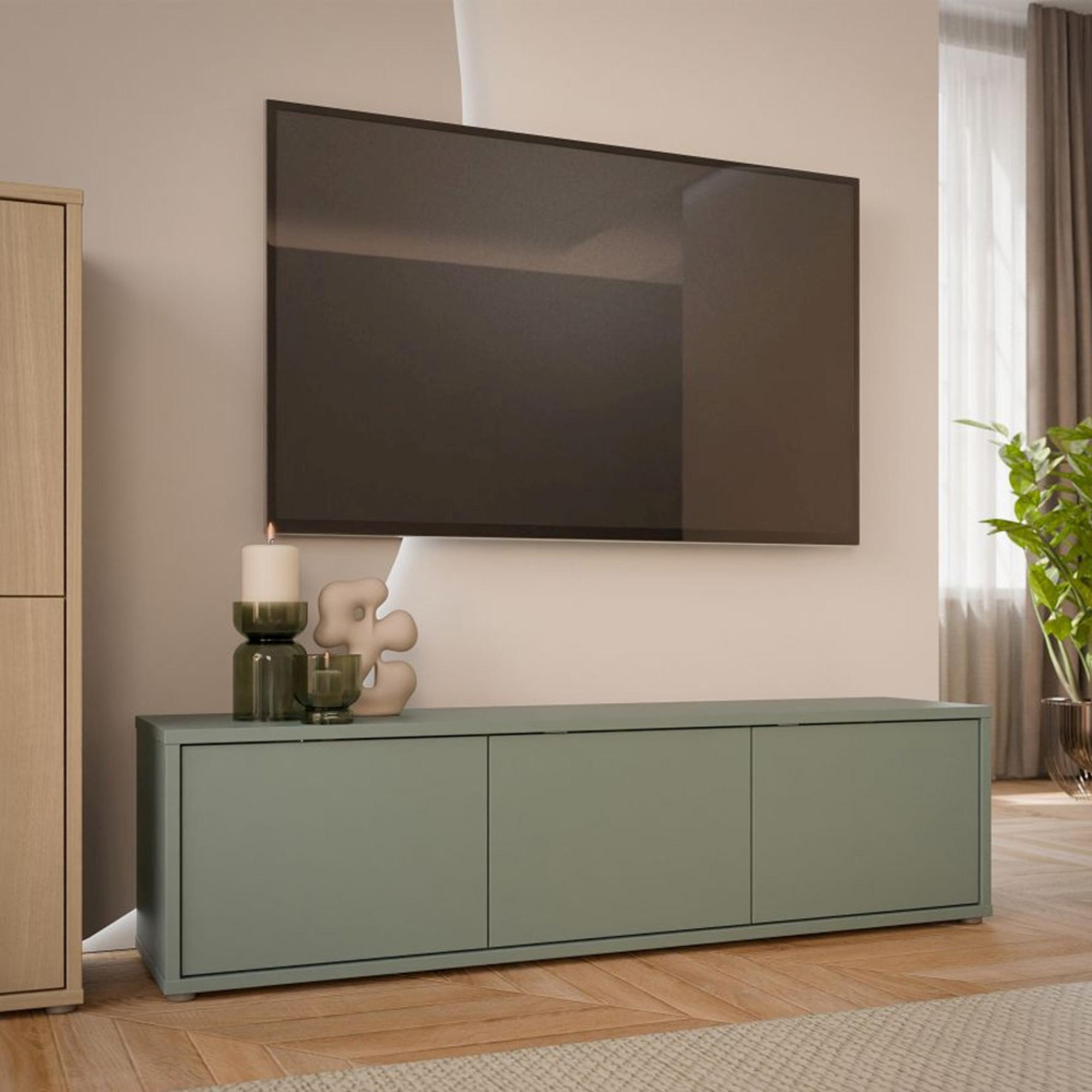 Alice Springs TV Cabinet - 3 Door - 154.2cm - Sage Green