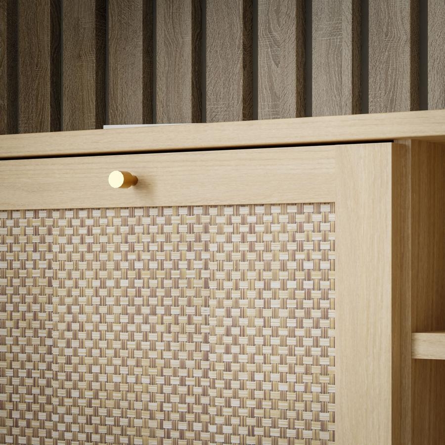 Calasetta TV Unit - 2 Door - 159cm - Rattan