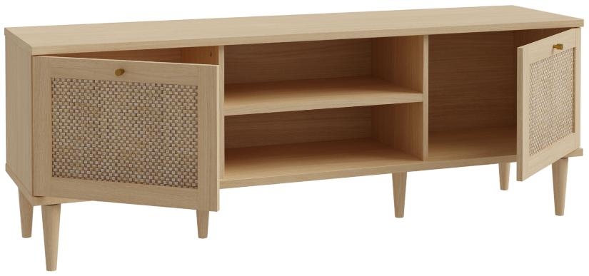 Calasetta TV Unit - 2 Door - 159cm - Rattan
