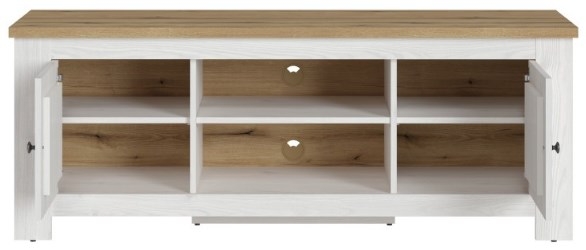 Celesto TV Unit - 2 Door - 154cm - White