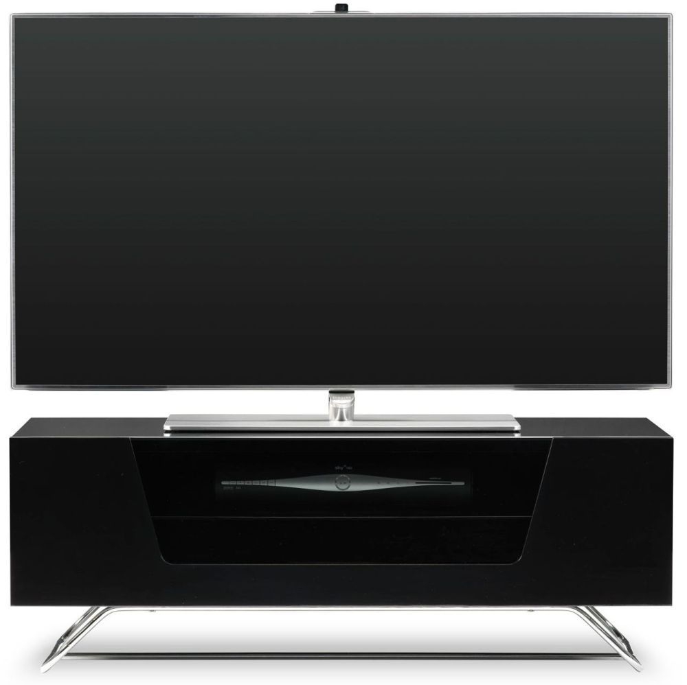 Conway Black 100cm TV Stand - CRO2-1000CB-BLK