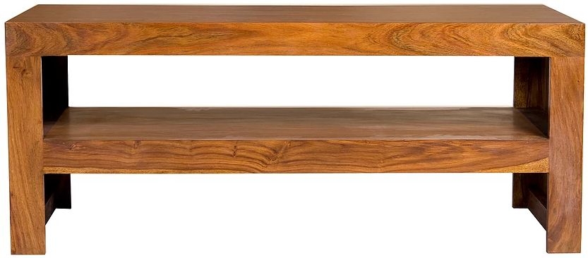Cuban Sheesham Wood 110cm TV Unit