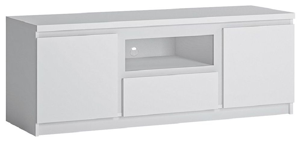 Fribo White 135cm TV Unit