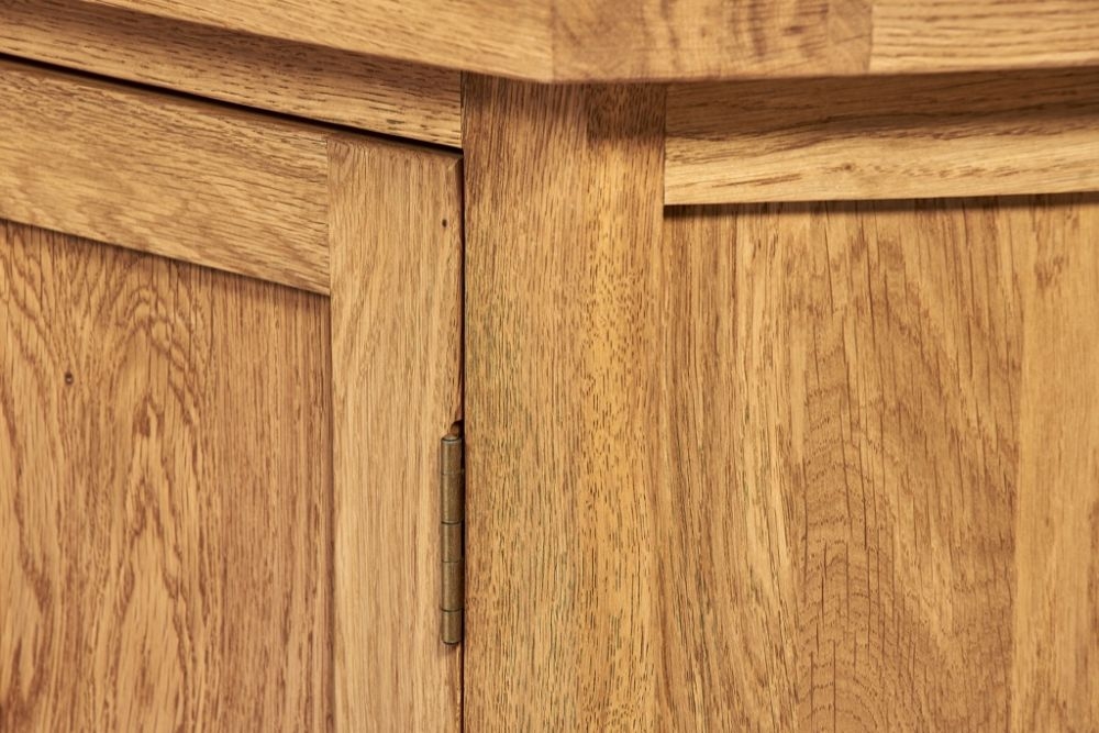 Kent Oak Large Corner TV Unit