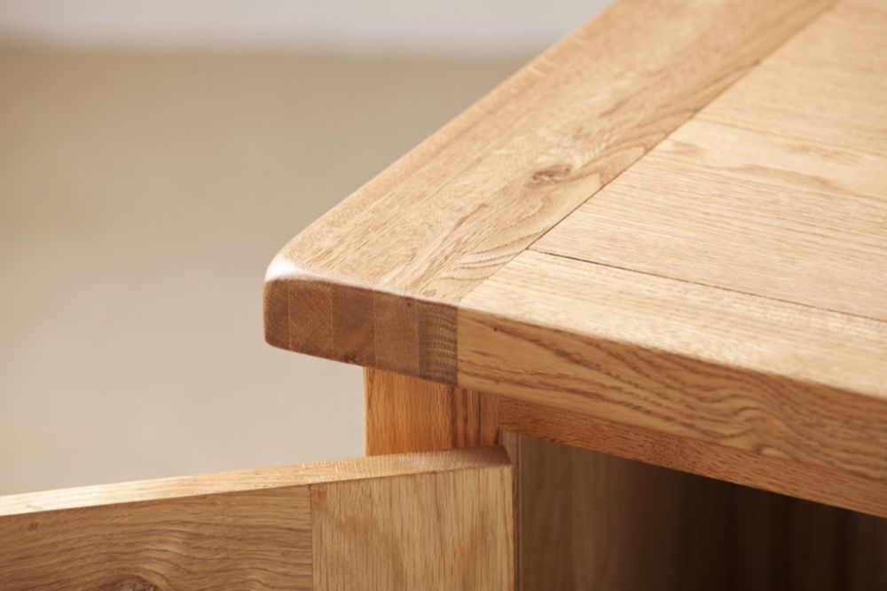 Kent TV Unit - 145cm - Medium - Oak