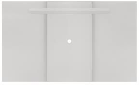 Lido White Extendable Fixed TV Wall Panel