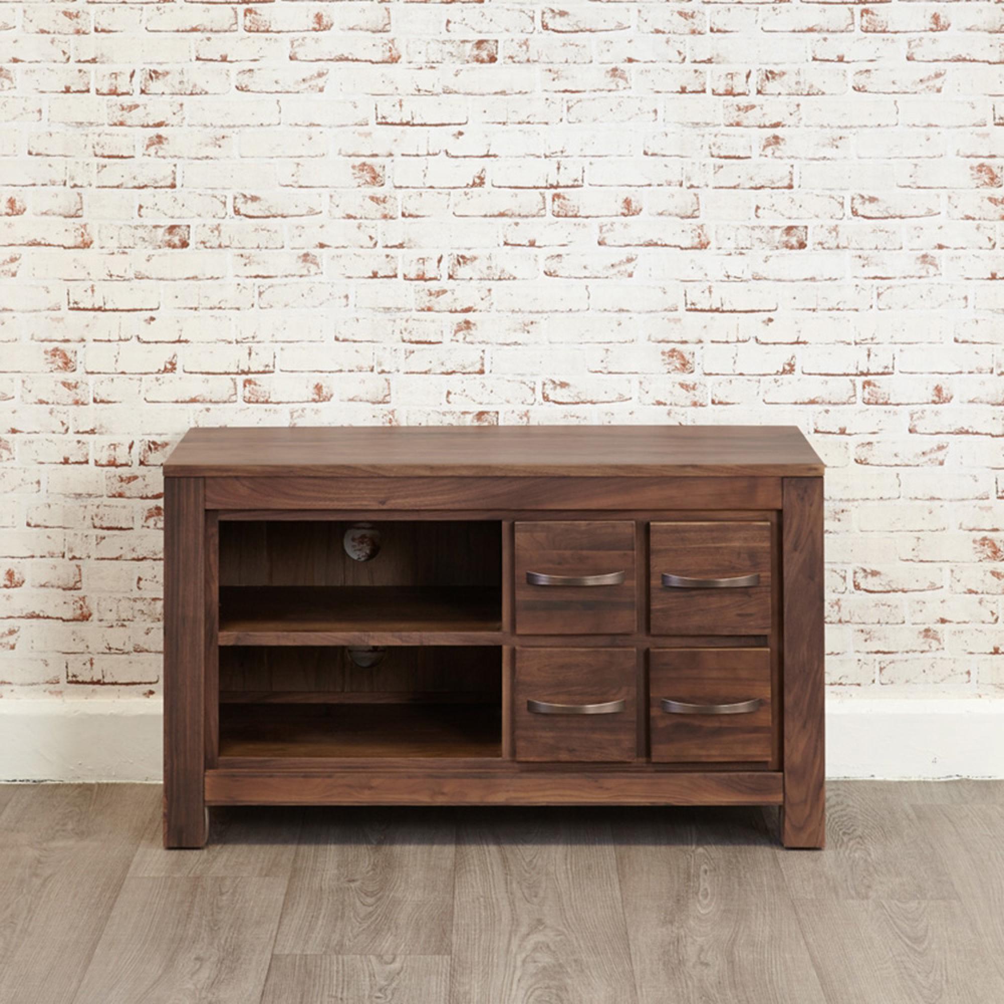 Mayan Walnut Television Cabinet