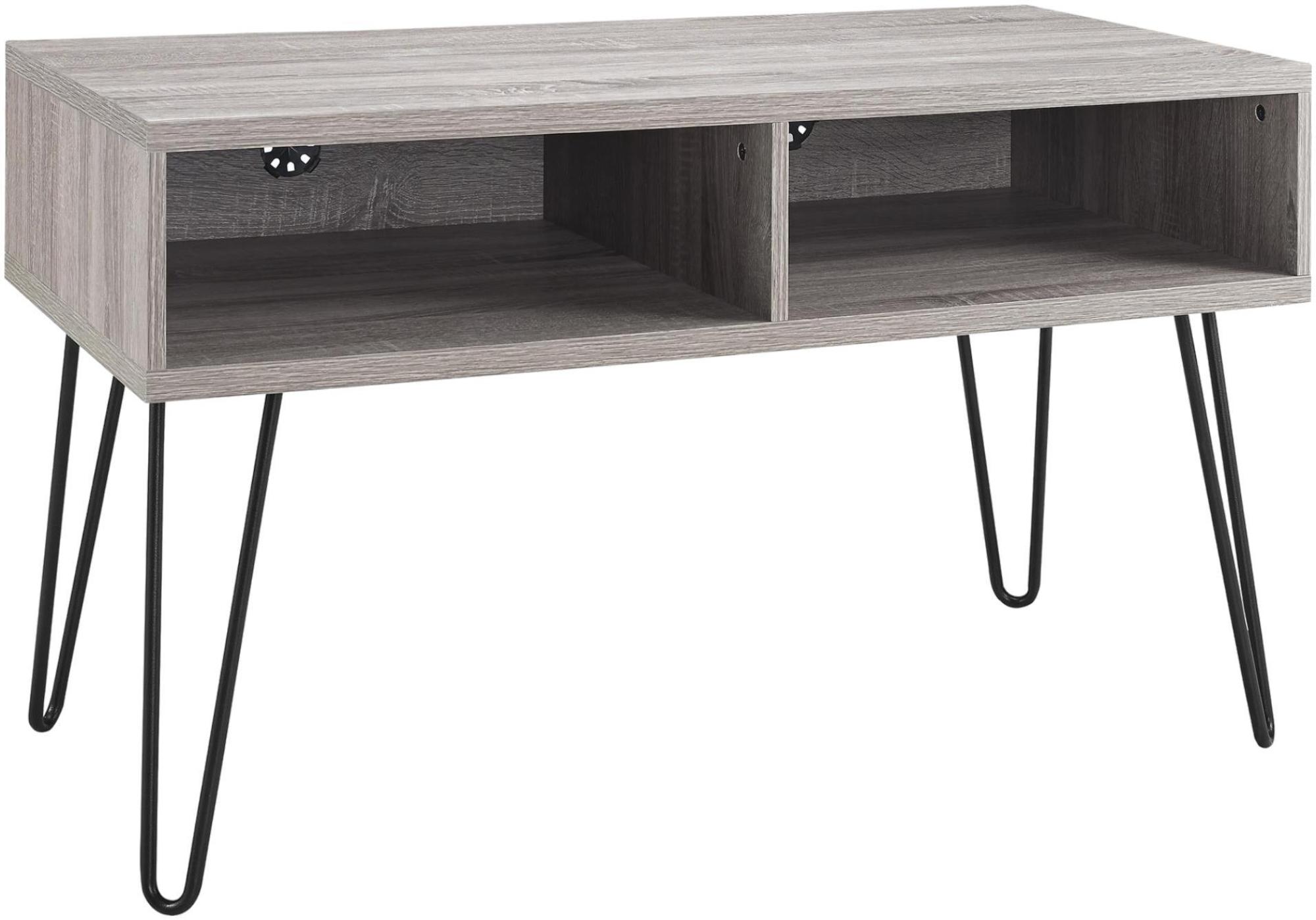 Obion Retro TV Stand in Grey Oak - 1748096PCOMUK