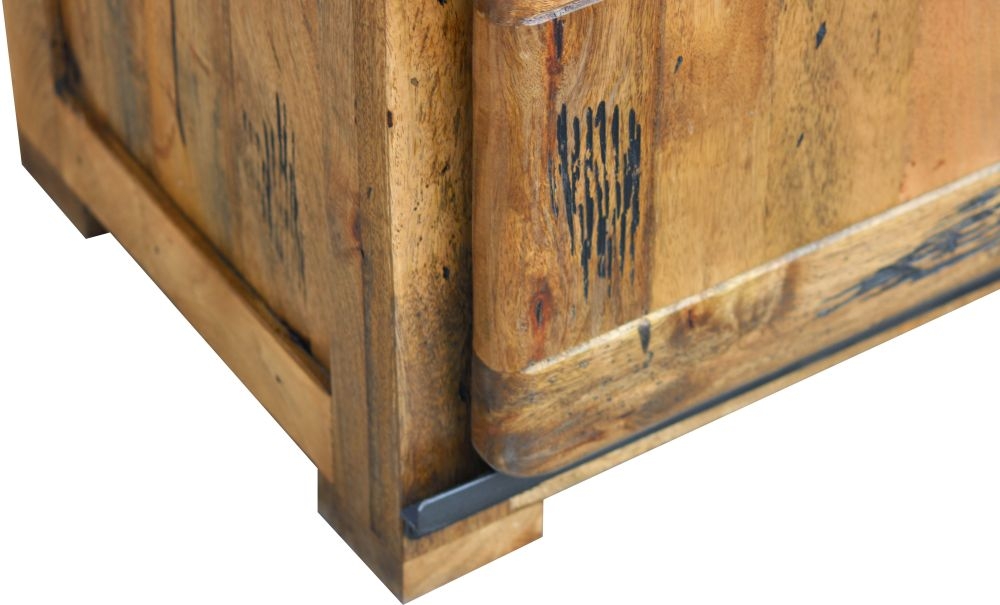 Raipur Works TV Unit - 180cm - Industrial Style Wooden