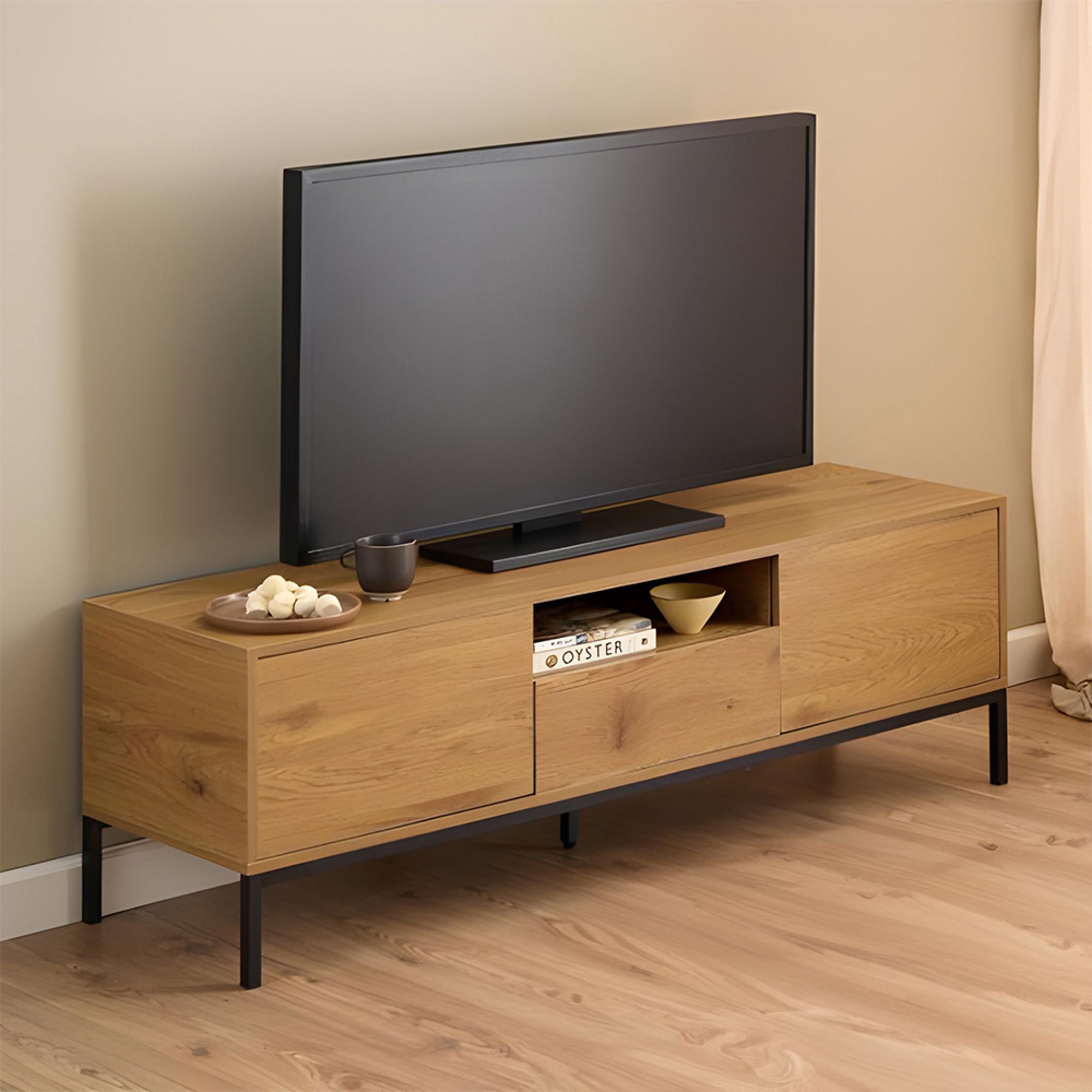 Seaford Storage TV Unit - Oak