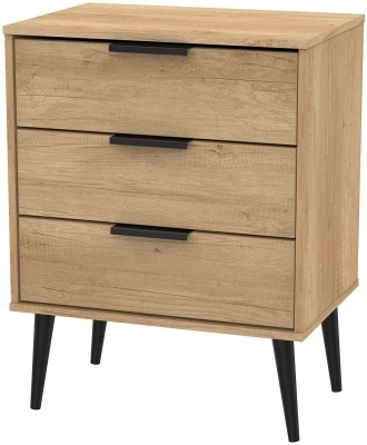 Nebraska Oak with Black Wooden Legs