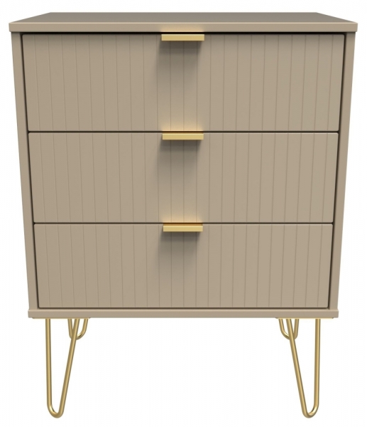 Mushroom with Gold Hair Pin Style Metal Legs