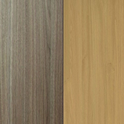 Toronto Walnut Front and Modern Oak Base Unit