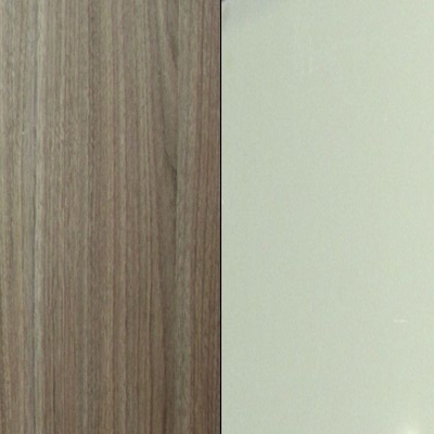 Toronto Walnut Front and Mushroom Base Unit