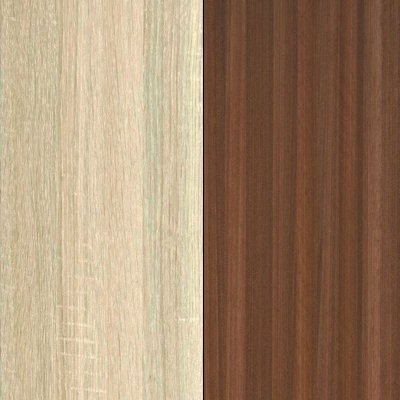 Bardolino Front and Noche Walnut Base Unit