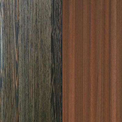 Panga Front and Noche Walnut Base Unit