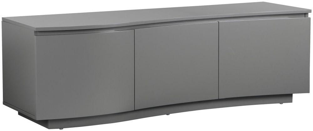 Lazzaro TV Cabinet with LED - Graphite Grey Matt