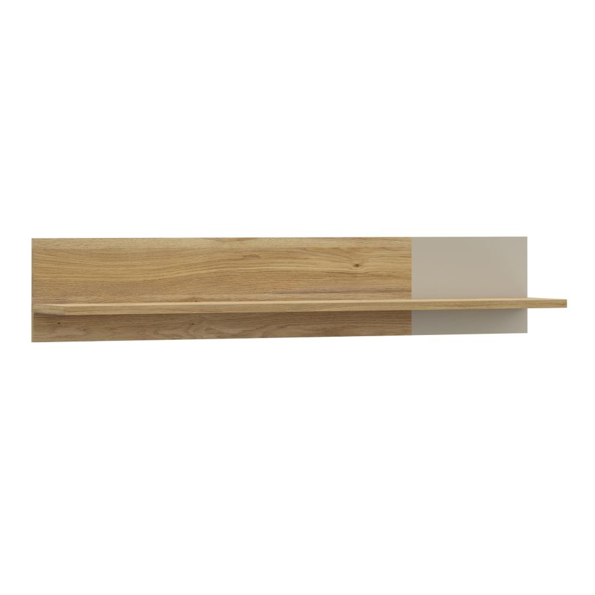 Bixbite Wall Shelf - Light Oak and Sand