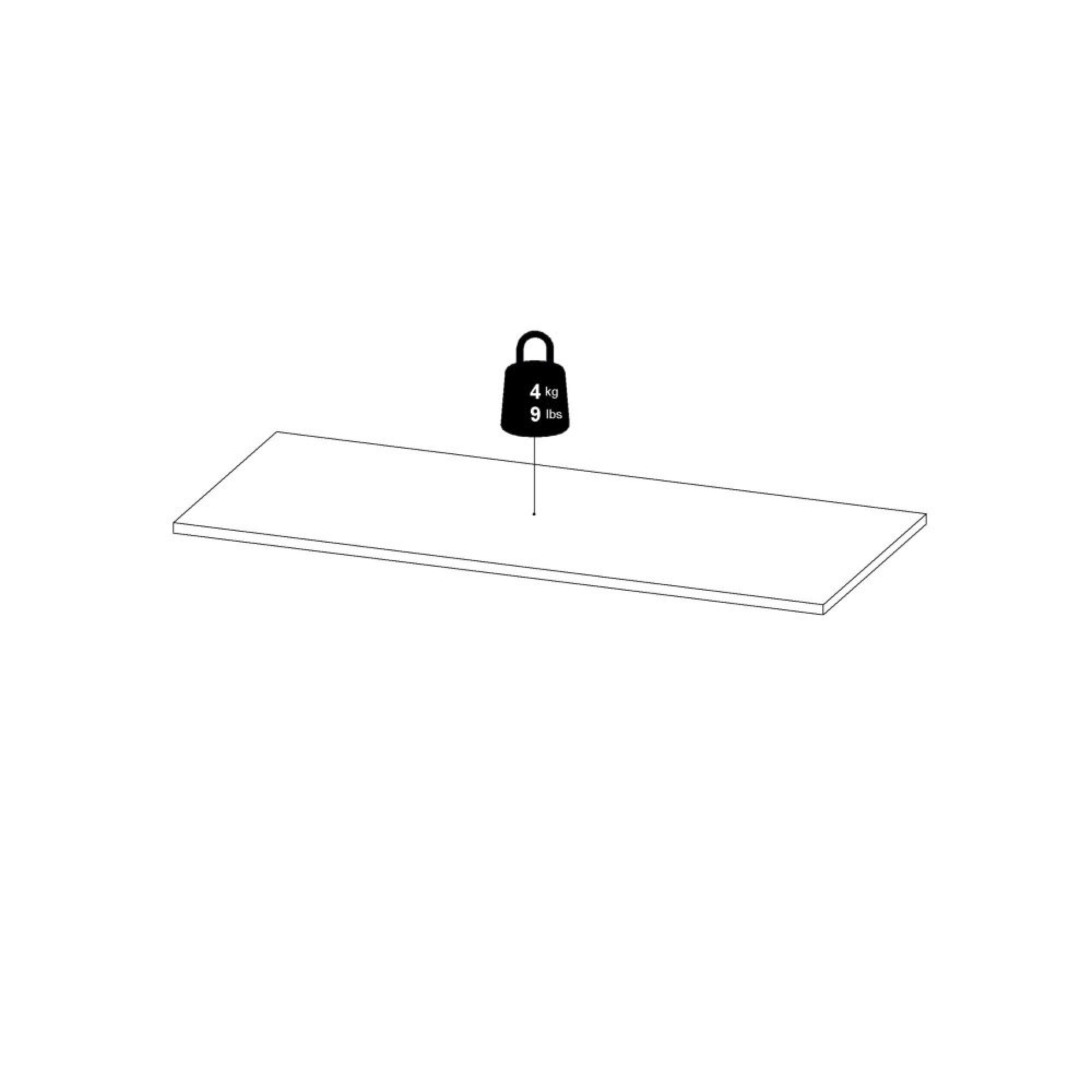 Sprint Wall Shelf - Set of 2 - White