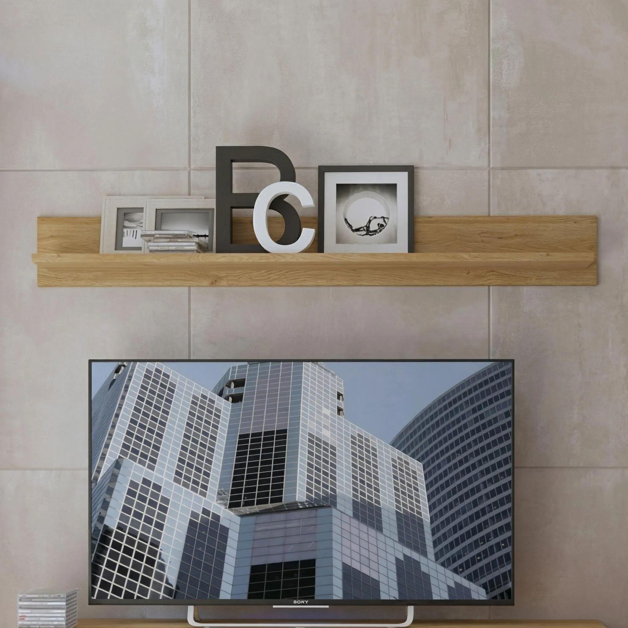 Cortina Wall Shelf - 156cm - Oak