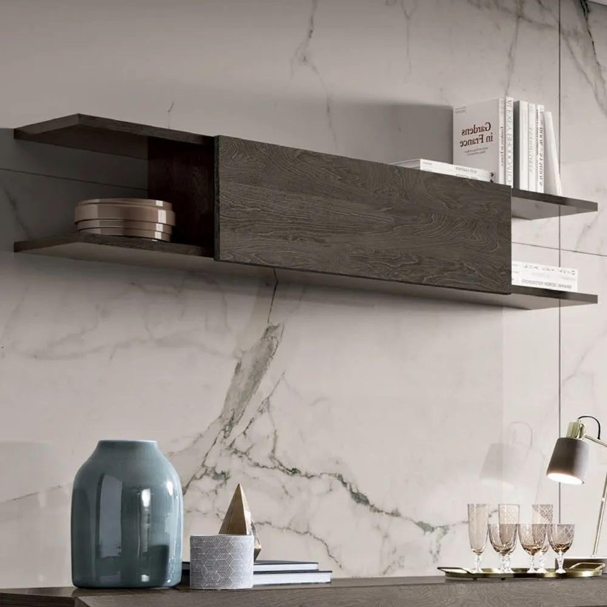 Elite Wall Shelf - Silver Birch