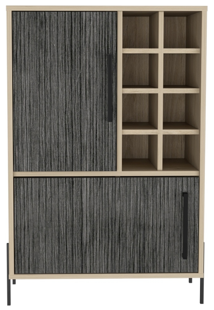 Harvard Drink Cabinet - Grey Wood