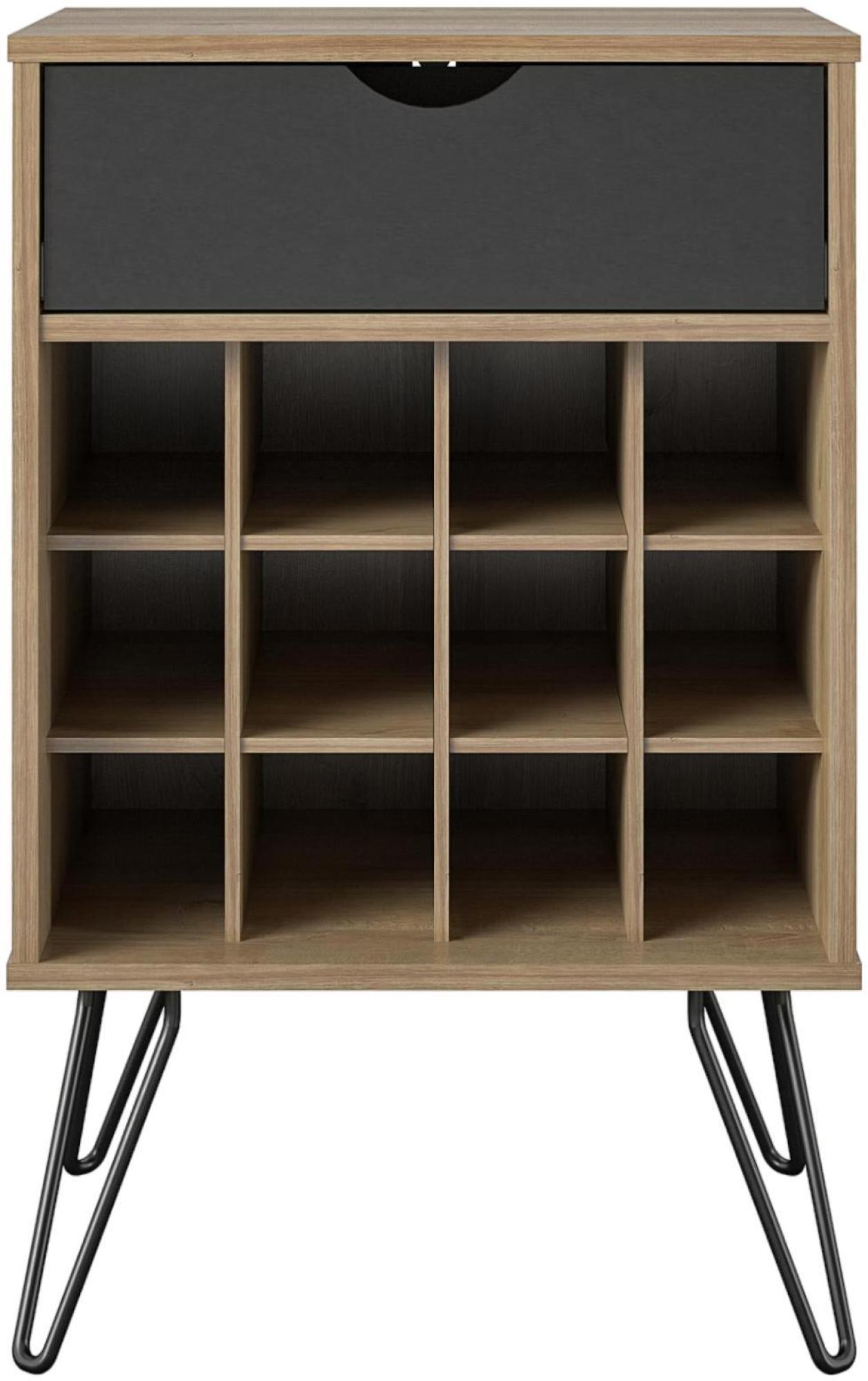 Novogratz Concord Wine Rack Cabinet - Natural - 8374348COMNUK