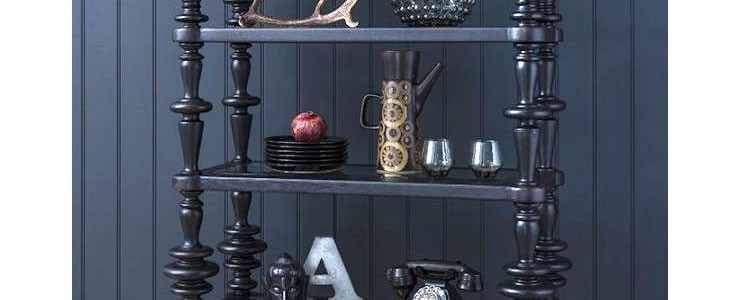 Black Display Cabinets