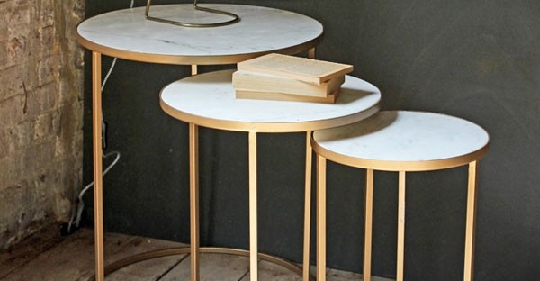 Marble Nest of Tables