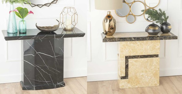 Marble tv store tray tables