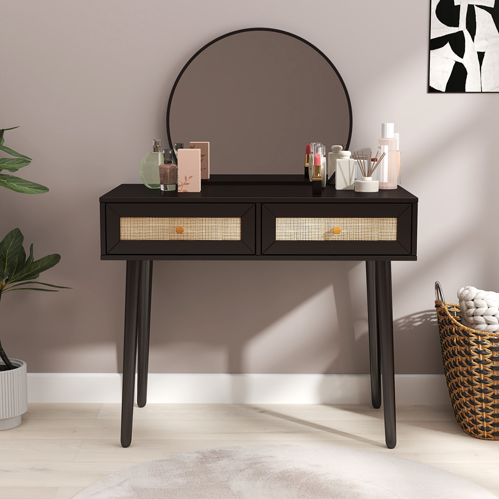 Black Dressing Table