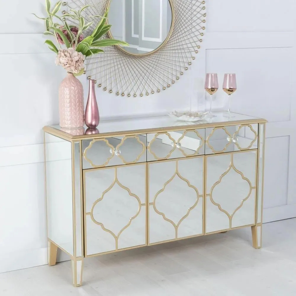 Mirrored Sideboard
