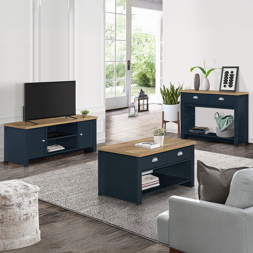 Blue Living Room Furniture