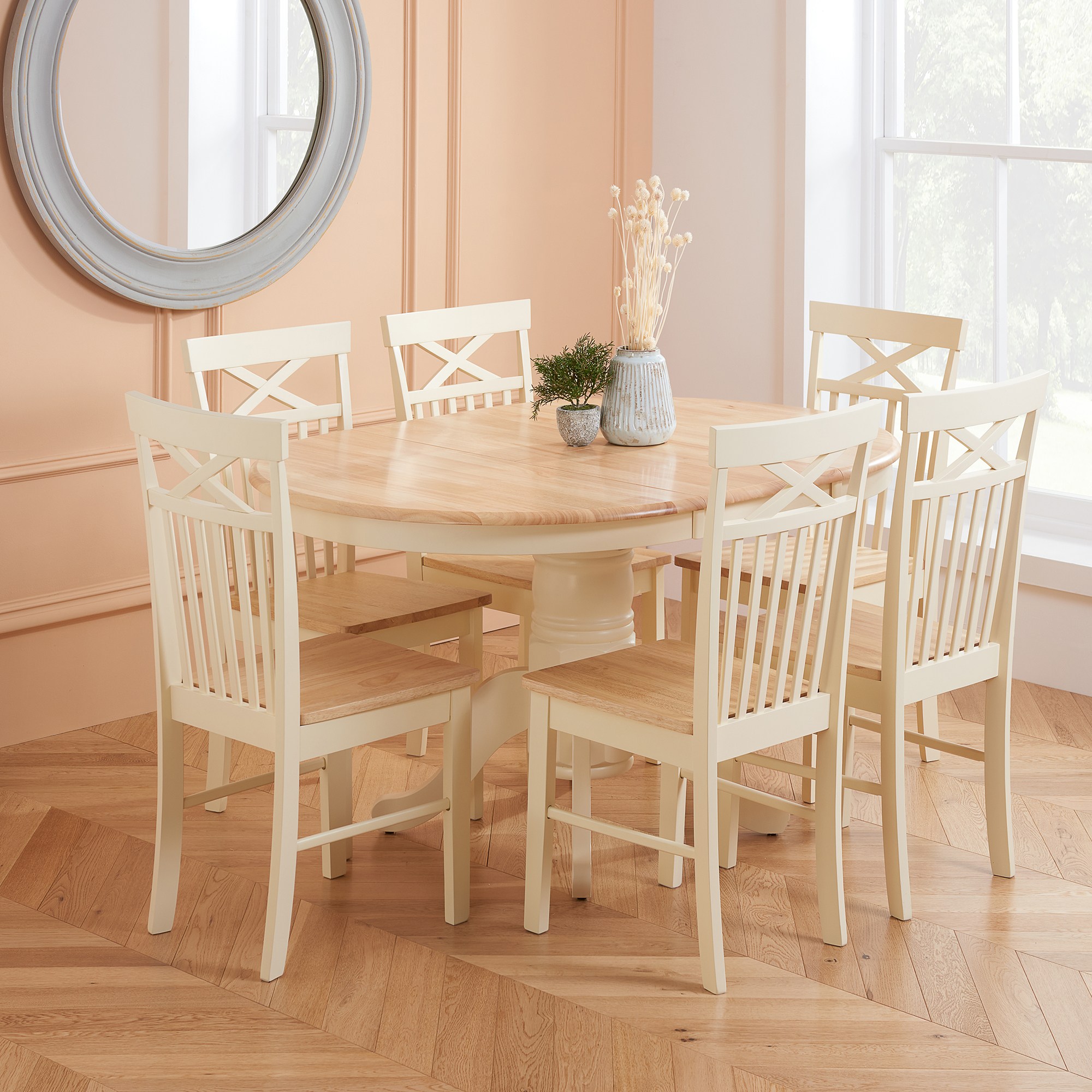 Cream Dining Set